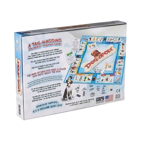 “Dog-opoly” Dogs Monopoly Board Game New in Box - Picture 2 of 9